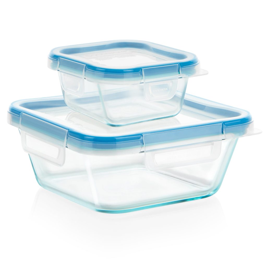 Snapware® Total Solution® Pyrex® Glass 4-piece Square Food Storage Value Pack