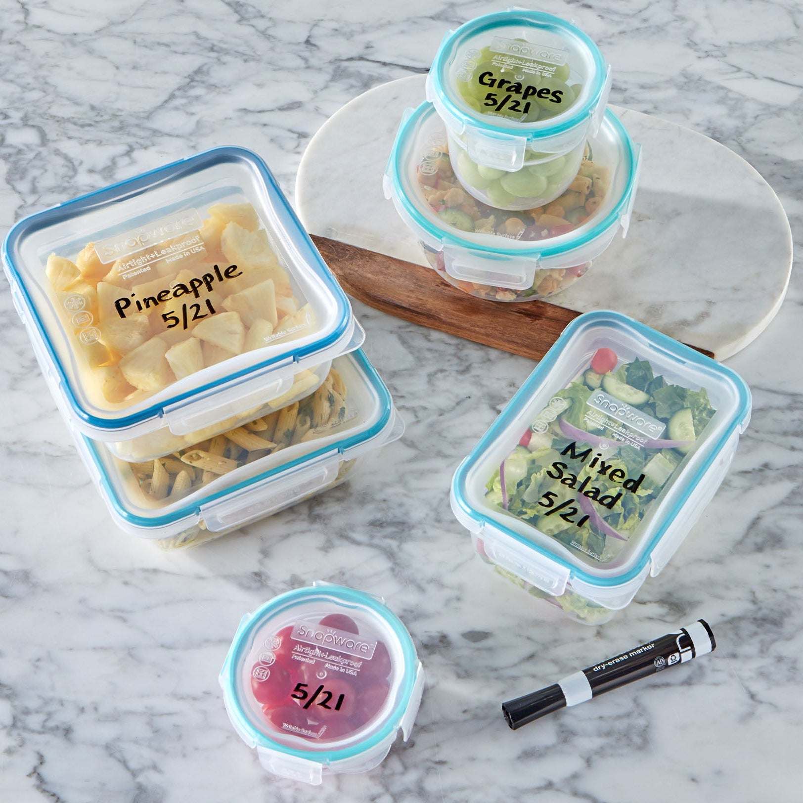 Snapware? Total Solution? Plastic 42-pc Set - Image 4