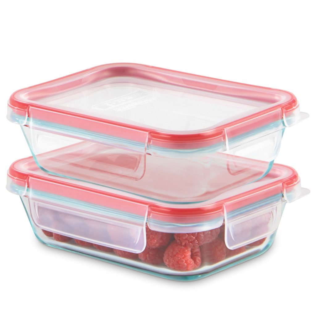Pyrex? FreshLock? 4-piece Glass Storage Set