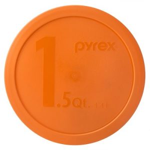 Pyrex? Orange Plastic Lid for 1.5-quart Mixing Bowl