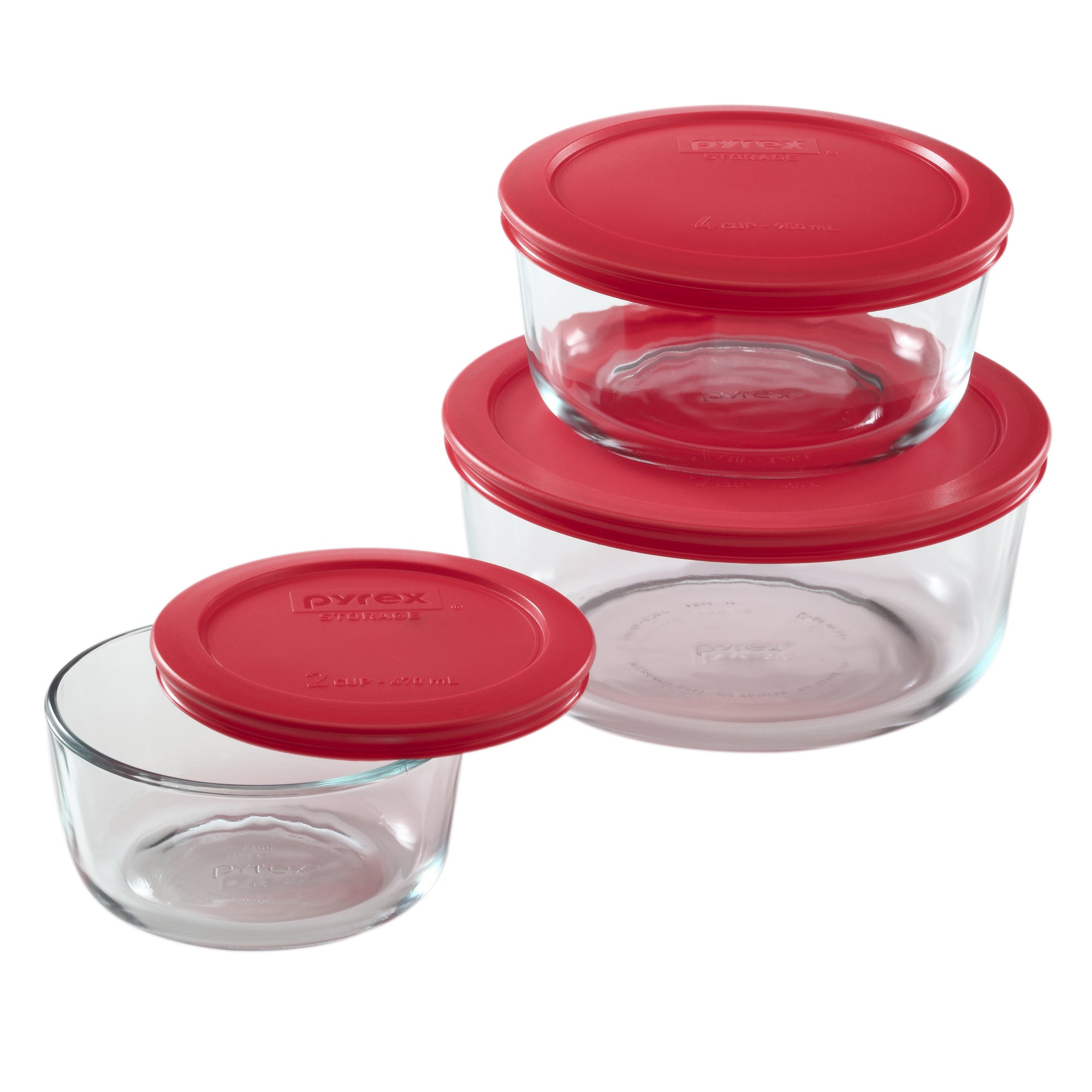 Pyrex® Simply Store® 6-piece Food Storage Container Set